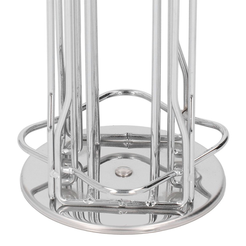 Coffee Capsule Stand 360° Rotation Anti Slip Thick Base Wrought