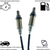 Dropwater Upstream and Downstream O2 Sensors Replacement for Nissan 2002