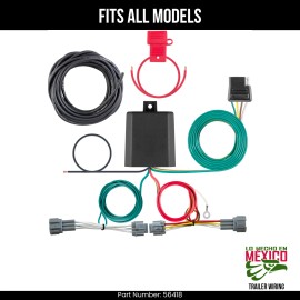 Curt For 18-24 Nissan Kicks 4 Pin Trailer Wiring Plug Fits All Models Curt 4 Prong