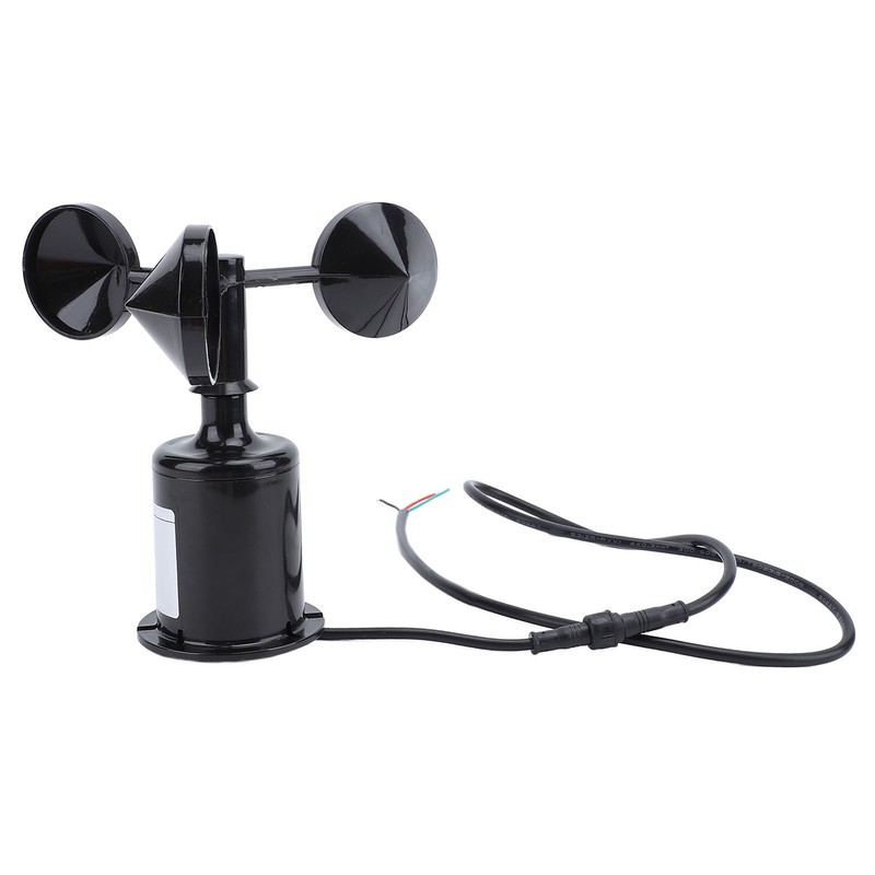 Wind Speed Monitoring Sensor with 0.8m Cable 3 Blade High