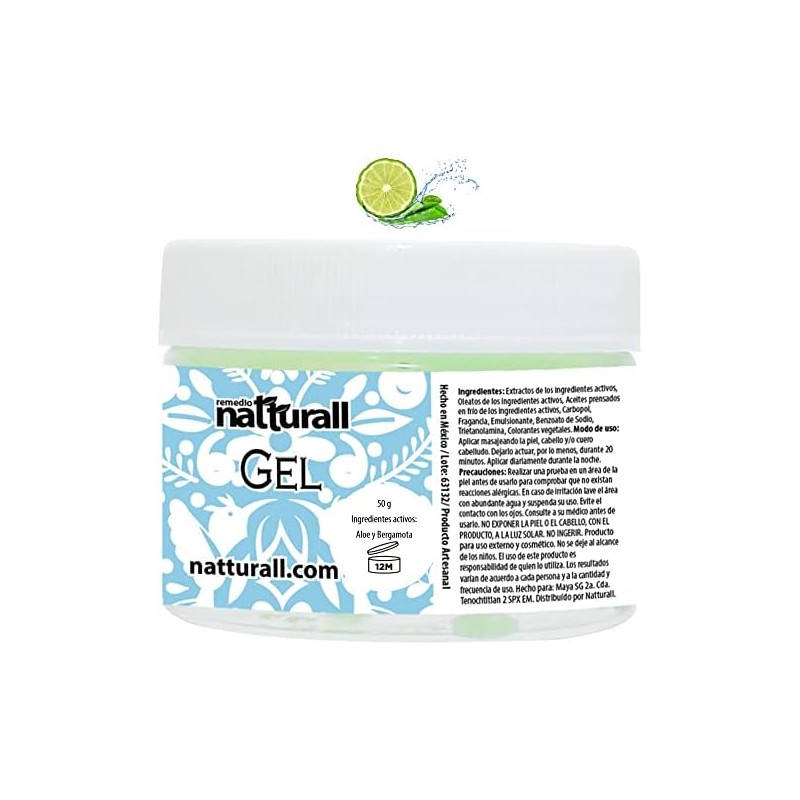 Bergamota y sábila / aloe vera gel