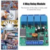 4 Way Relay Module Programmable Reversible Relay Control Module with