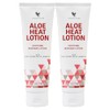 Forever Living Aloe Heat Lotion 118ml-(Pack of 2)