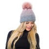 MFAZ Morefaz Ltd Women Men Winter Beanie Hat Knitted Chunky