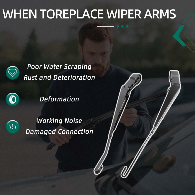 Riyhch Front Windsheild Wiper Arm,for Jeep Wrangler JK/JKU 2007 2008