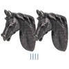 2 Sets Modern Stylish Cabinet Handles Zinc Alloy Waterproof Horse