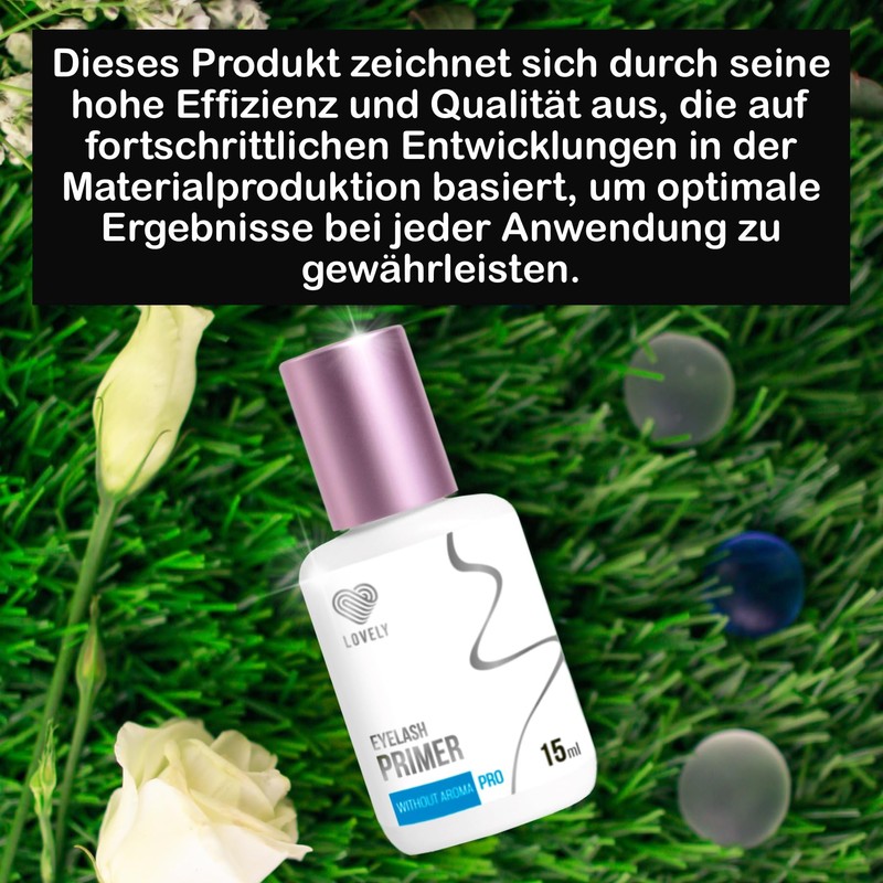 LOVELY Primer for Eyelash Extension – 15 ml, Coconut |