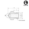 Lufix MK10 Nozzle Brass 0.2 to 1.0 mm for 1.75