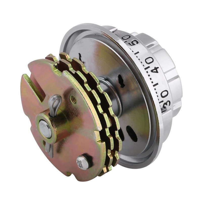 Cabinet Combination Lock with Disc Dial Mechanism - Premium Metal