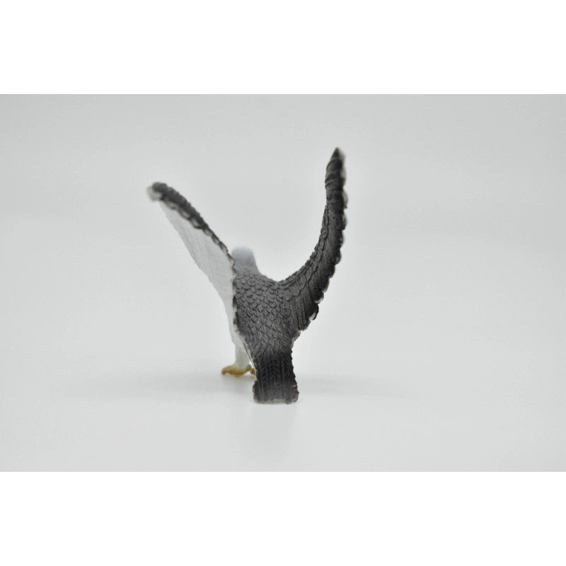 CO Seagull Toy, Very Nice Rubber Model, Hand Painted 3"