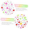 Outanaya 12 Sheets Face Gems Rhinestone Stickers for Eye Makeup