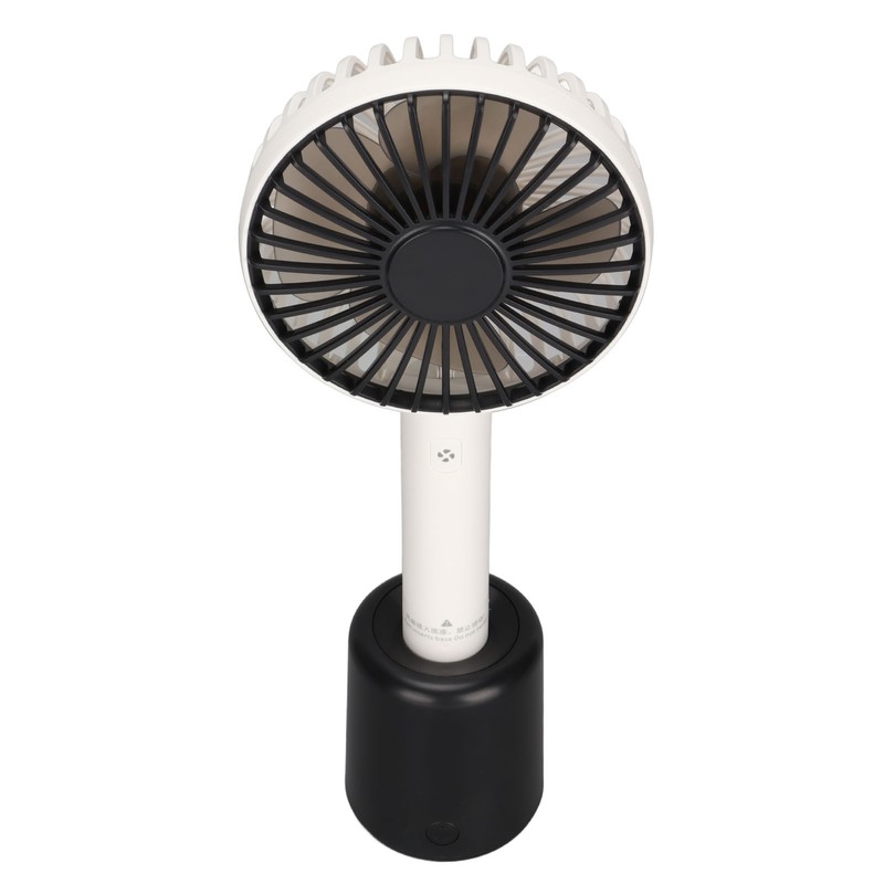 Portable Handheld Fan 3 Levels Automatic Shaking Head USB Rechargeable