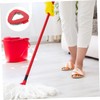 NOLITOY Durable Nylon Bristles Mop Head 2pcs Replacement for Multi-Surface