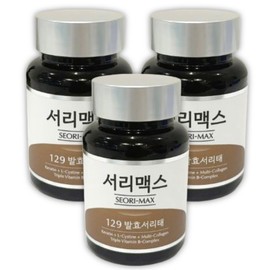 Seorimax 500mg 129 Fermented Seoritae 60 tablets, 4 pieces / 서리맥스 500mg 129발효서리태 60정, 4개