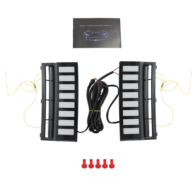 OSNLEW Fog Lights for Hyundai Santa Fe 2024-2026 Led Turn