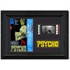 reelfilmcells Psycho 35 mm Film Cell Display Framed Horror Classic Alfred Hitchcock Signed