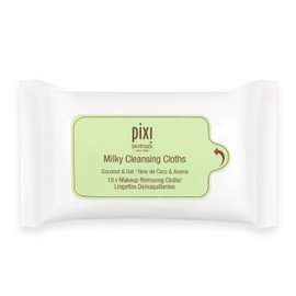 Pixi Beauty Milky Cleansing Cloths | Cleansing, Soothing, and Hydrating Disposable Face Towelettes| Pack of 10 Face Wipes