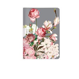 Cedon Notebook A6 Bouquet Rose Chequered