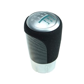 Gear Knob in Carbon Look – Performance Style 6 Gears Green/White Numbers