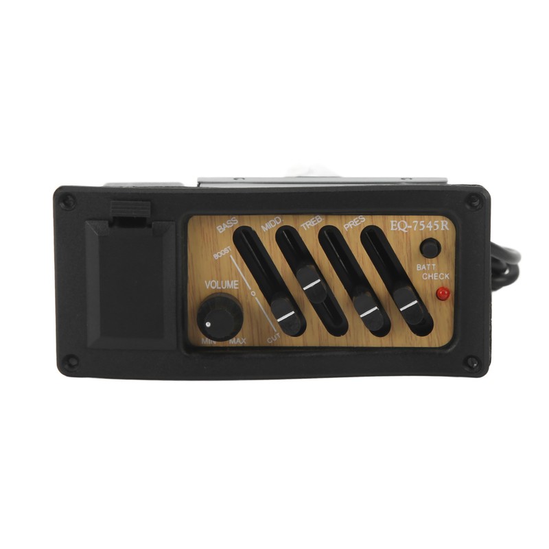 Acoustic Guitar Pickup Preamp Piezo 4 Band EQ Equalizer System