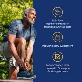 Puritan's Pride Doctors Trust® Red Yeast Rice 600mg, Dietary Supplement, 240 Rapid Release Capsules, 2 Pack