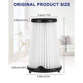 jutyum 6 St??ck CX7 Filter f??r AEG Ergorapido Akkustaubsauger, Ersatzfilter f??r AEG Zubeh?r, AEF150 Filter Set f??r alle CX7-2 Classic x flexibility QX8 Animal X Power CX7-2-45an CX7-2-i360 CX7-2-s360