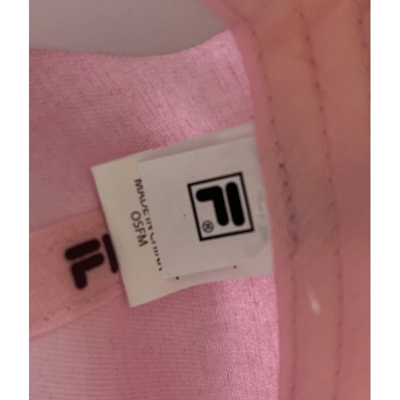 FILA NEW FILA Embroidered Cursive Font Baseball Cap Hat Light