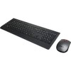 Lenovo Professional Wireless Keyboard and Mouse Combo Kit, Black