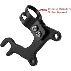 Star-Art 20/32mm Adjustable MTB Bike Disc Brake Bracket Converter Frame Adapter Mounting Holder (31.8mm)