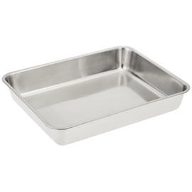 YUKIWA ABT01012 Stainless Steel Square Bat, 12 Sheets