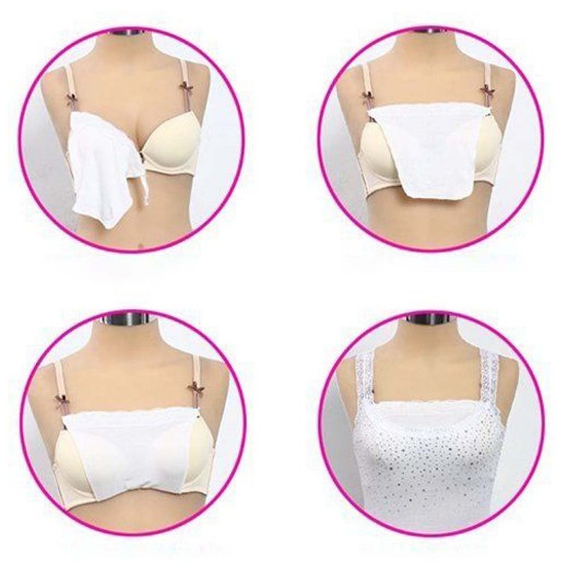 Metyou 8pcs Lady Lace Clip-on Mock Camisole Bra Insert Overlay