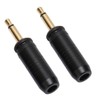 3.5mm Repair Plug Solder Type Gold Plated Replacement Mono Male