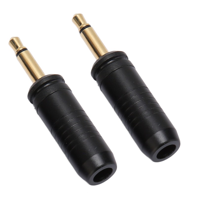 3.5mm Repair Plug Solder Type Gold Plated Replacement Mono Male