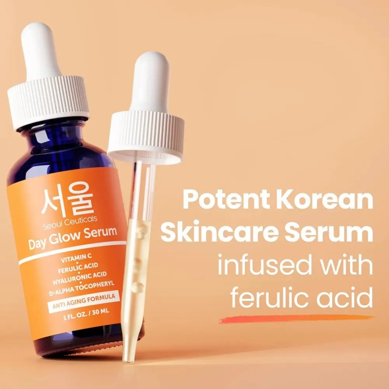 Sérum Coreano De Ácido Hialurónico Con 20% De Vitamina C