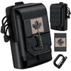 bvya Tactical Phone Pouch, Multi-Purpose Utility Tool Pocket Molle Phone