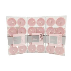 Gala Luxury Highly Scented Scented Tea Lights 24 Coco Charlene in Polycarbonate Transparent Case Pack of 24 60037