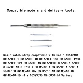 Czjiaqh Resin watch strap compatible with Casio 10512401 DW-5600 G-5600E G-5700 GW-M5600 GW-M5610 GLX-5600 10323536 GW-5000 outdoor sports rubber watch band men's and women's wristbands and bracelet accessories (Army green)