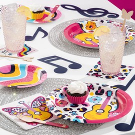 Dolly Parton "There'll Always be Music Plates and Napkins, Serves 16