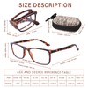 OPTOFENDY Folding Reading Glasses for Women Men, Lightweight Spring Hinge