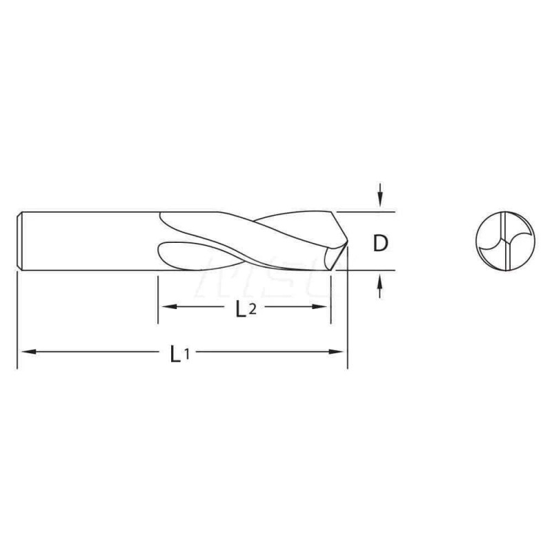 M.A. Ford. MA Ford HSS Countersink: 20618750 Stub Drill Bit: