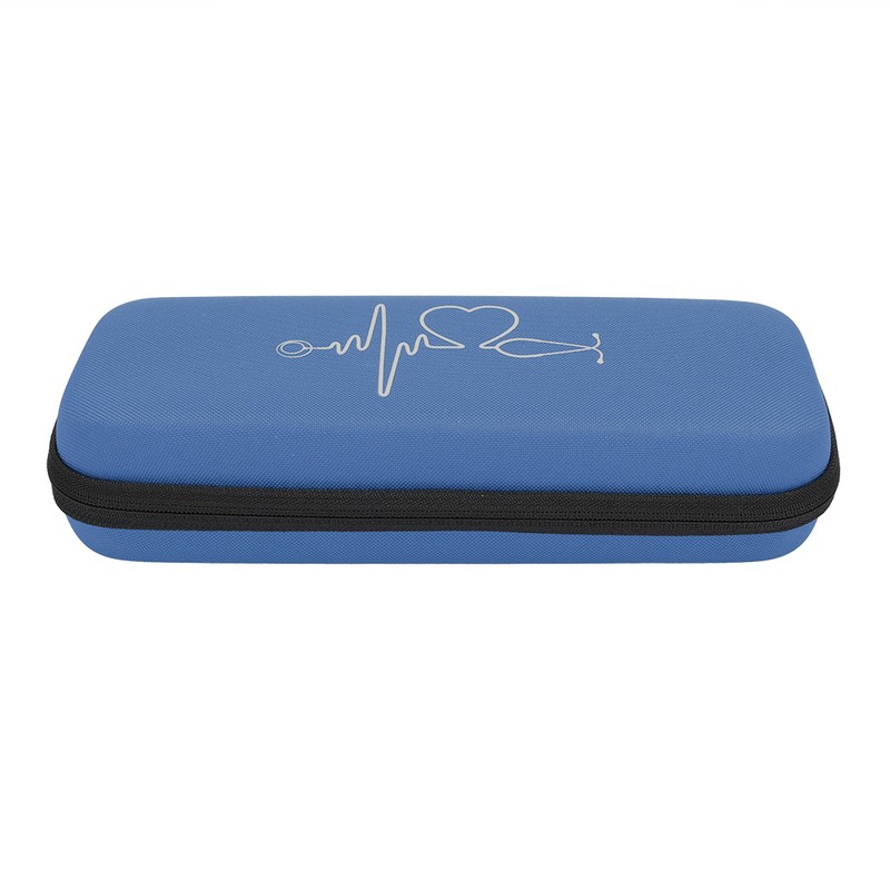 Portable Household Stethoscope Storage Box Organizer Case Storage Bag ContainerDark