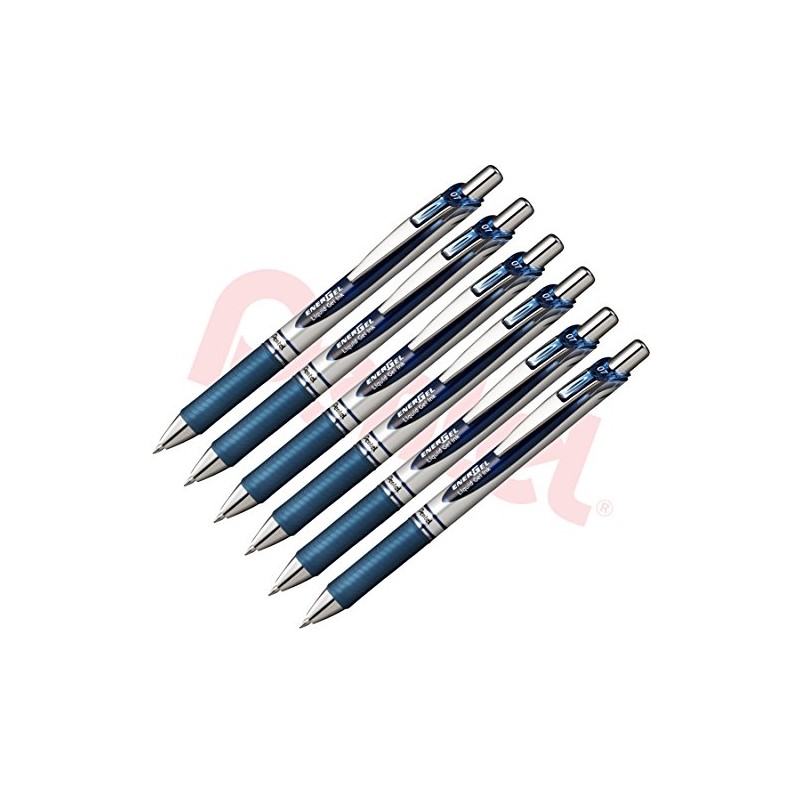 Pentel EnerGel Xm 0.7mm Rollerball - Blue/Black