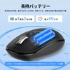 INFINMIND ワイヤレスBluetoothマウス 4方向スクロール 4段階DPI マルチデバイス クリック切替 マルチOS 静音 電池付き 両利き