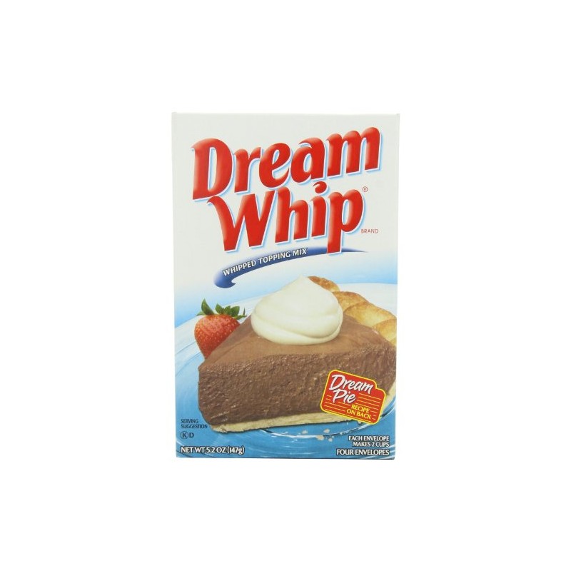 Dream Whip Whipped Topping Mix, 5.2-Ounce Boxes (Pack of 6)
