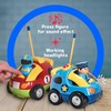 PREXTEX Cartoon Remote Control Car - 2-Pack Police and Race