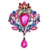 FAIRYGATE Crystal Brooch Pins for Women Crystal Glass Brooches Fashion