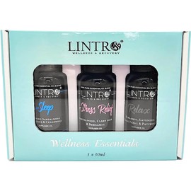 Lintro - Best Sellers | 30ml x3 Essential Oil Blends Wellness Essentials Set | Aromatherapy Essential Oils Starter Gift Sets