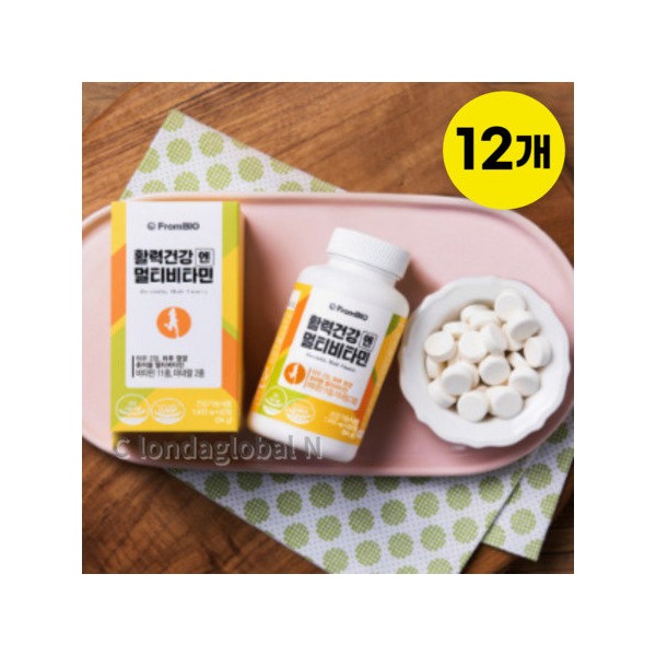 FromBio Vitality HealthN Chewable Multivitamin Supplement 720 / 프롬바이오 활력건강엔