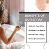 Benatu Citrus Vanilla Essential Oil Blend Spray for Body and