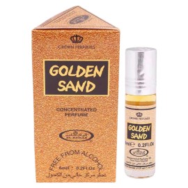 Al Rehab 6ml (0.2oz) Al Rehab Golden Sand Concentrated Perfume Oil Roll-On Bottle